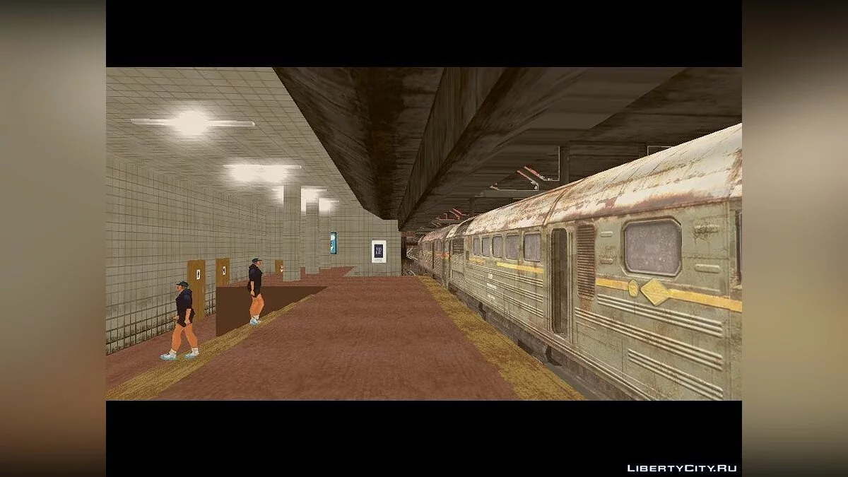 Поезд из Зова Припяти / GTA 3