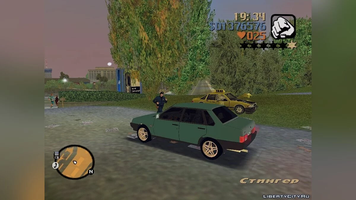 LADA-21099 "Самара" / GTA 3