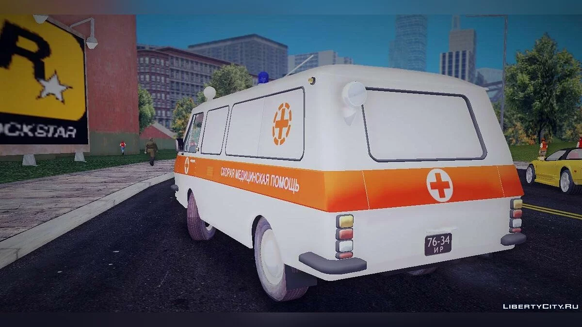 РАФ 22031 скорая / GTA 3