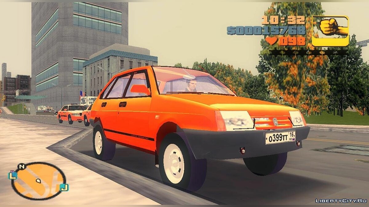 Скачать ВАЗ 2109 для GTA 3