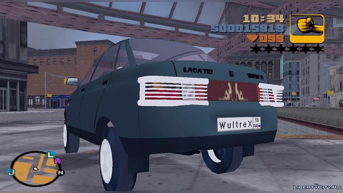 Скачать ВАЗ 2110 для GTA 3