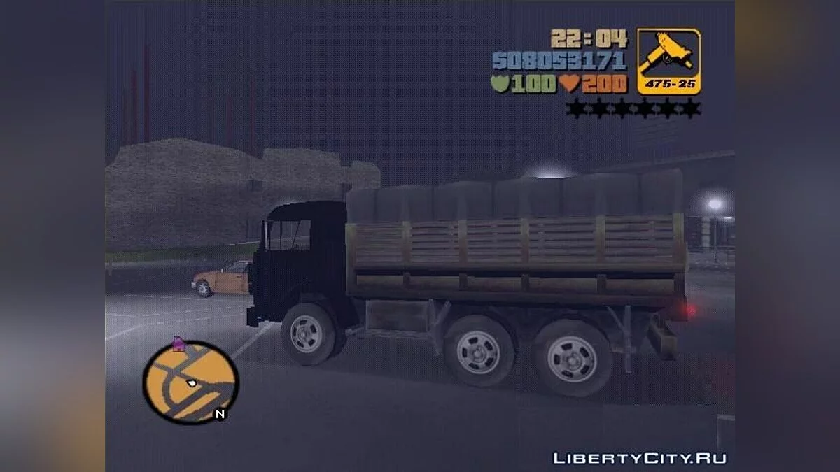 Военный КамАЗ 4310 / GTA 3