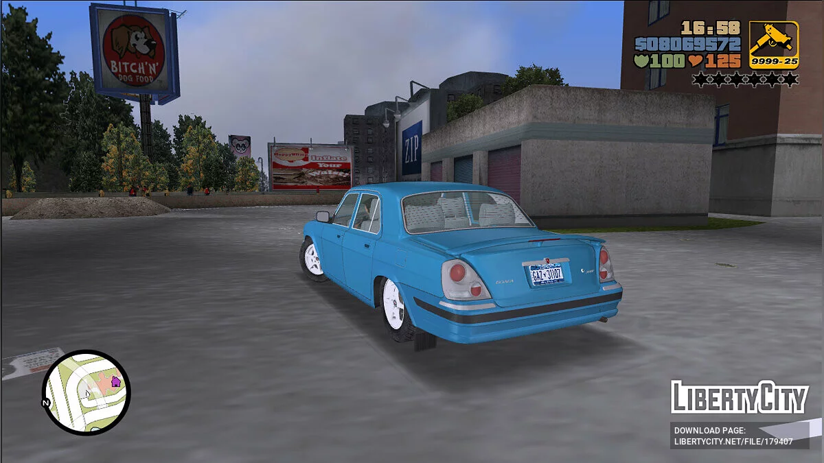 ГАЗ 31107 / GTA 3