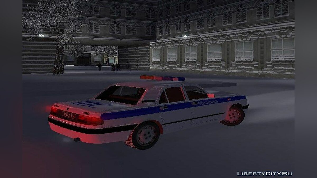 Машина милиции Газ 3110 Волга для GTA 3 - Картинка #2