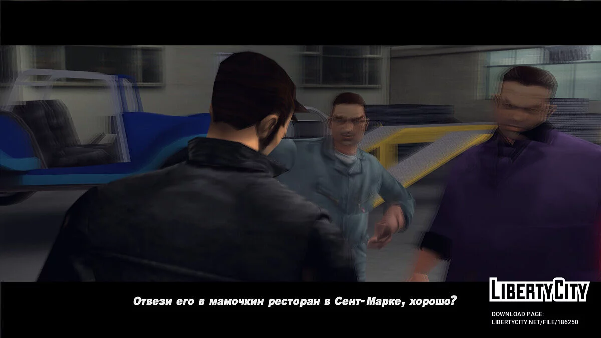 Русификатор для re3 (субтитры для озвучки от WuzVoice) / GTA 3