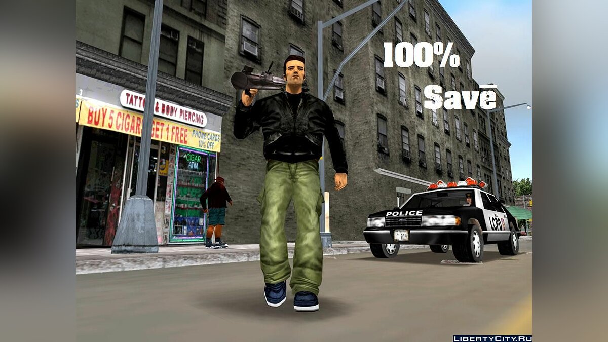 Скачать 100% Save для GTA 3