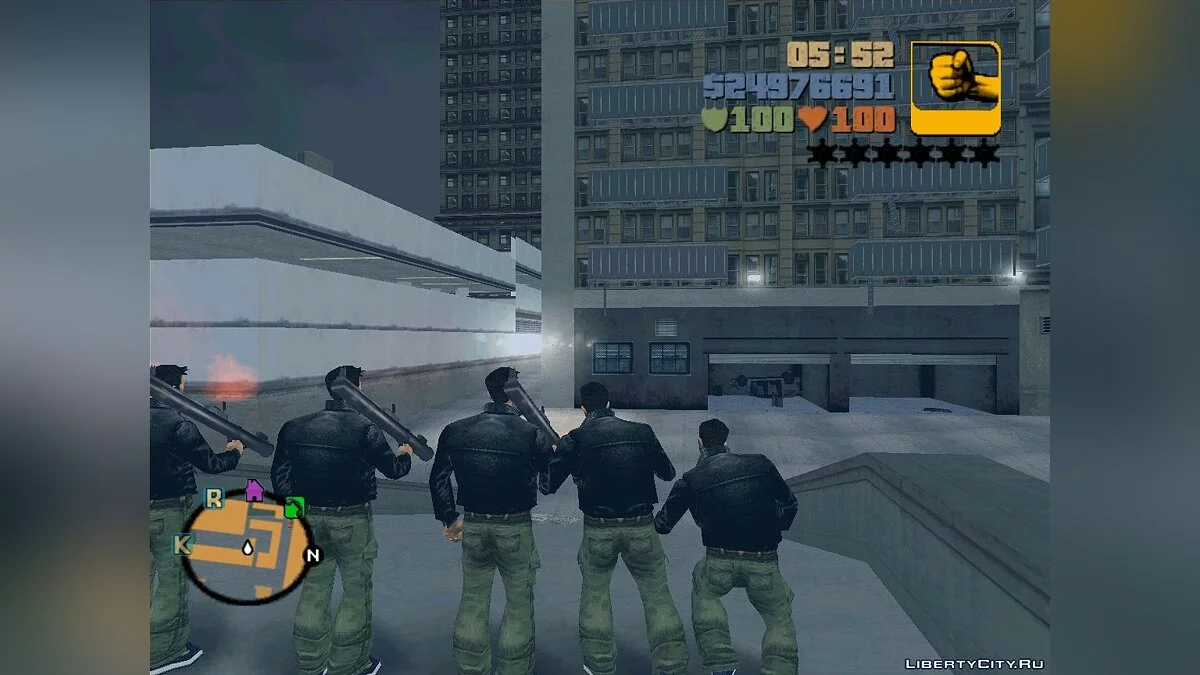 GTA III - Армия Клодов / GTA 3