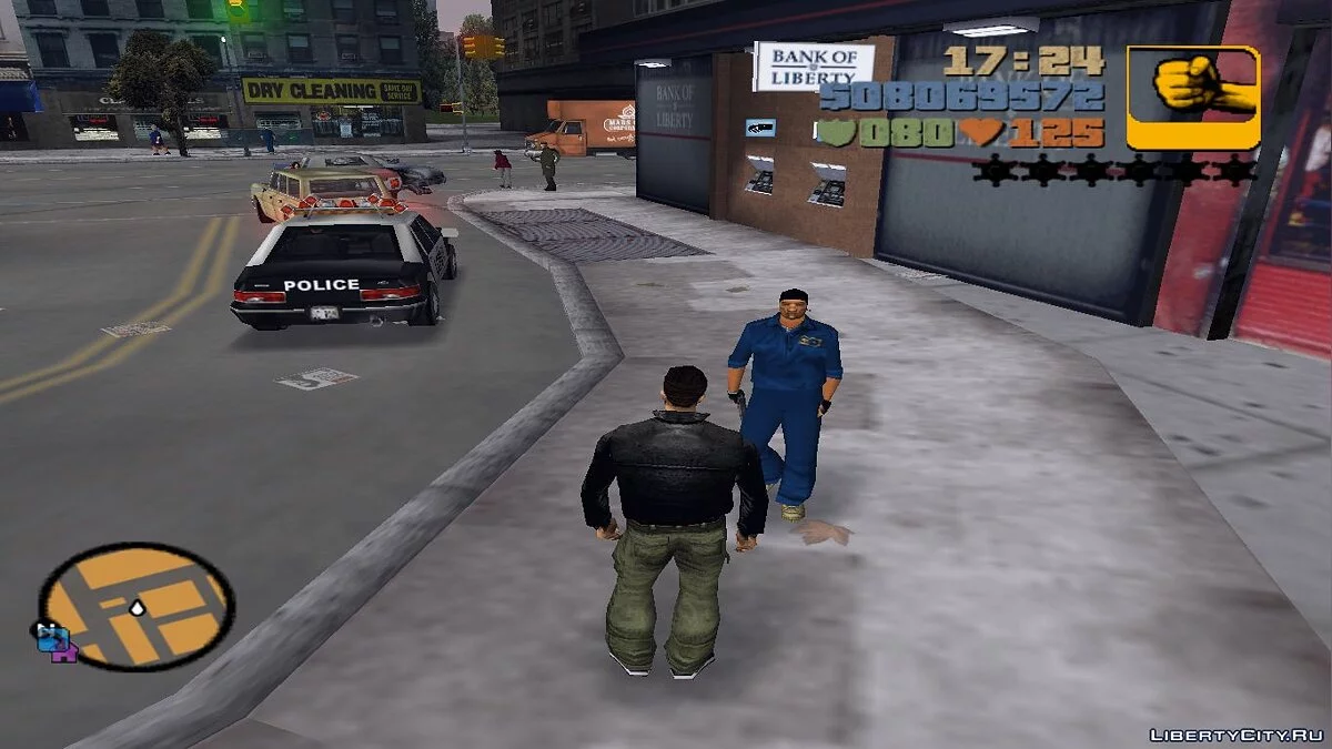 Сохранение на 100% + Банды не будут вас атаковать / GTA 3