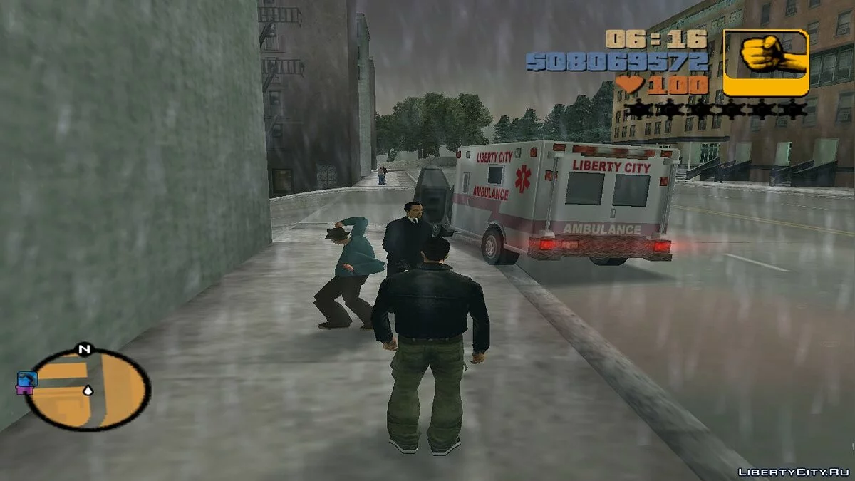 Сохранение на 100% + Банды не будут вас атаковать / GTA 3