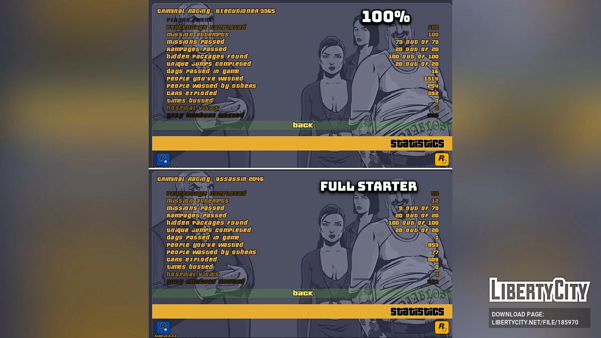 100-процентное сохранение + хороший старт / GTA 3