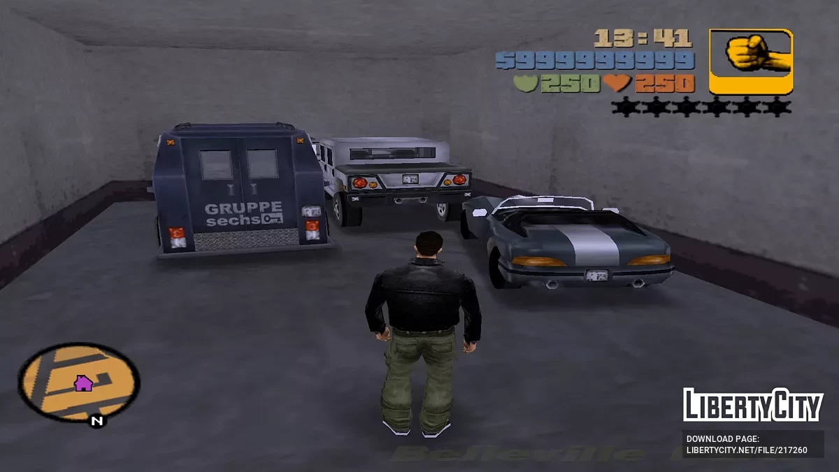 Сохранение на 100% с бонусами / GTA 3
