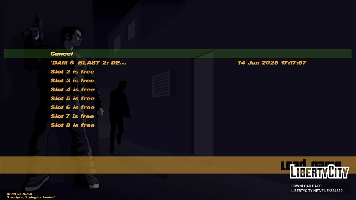 Сохранения после каждой миссии в GTA Tightened Thrice (v.1.9) / GTA 3