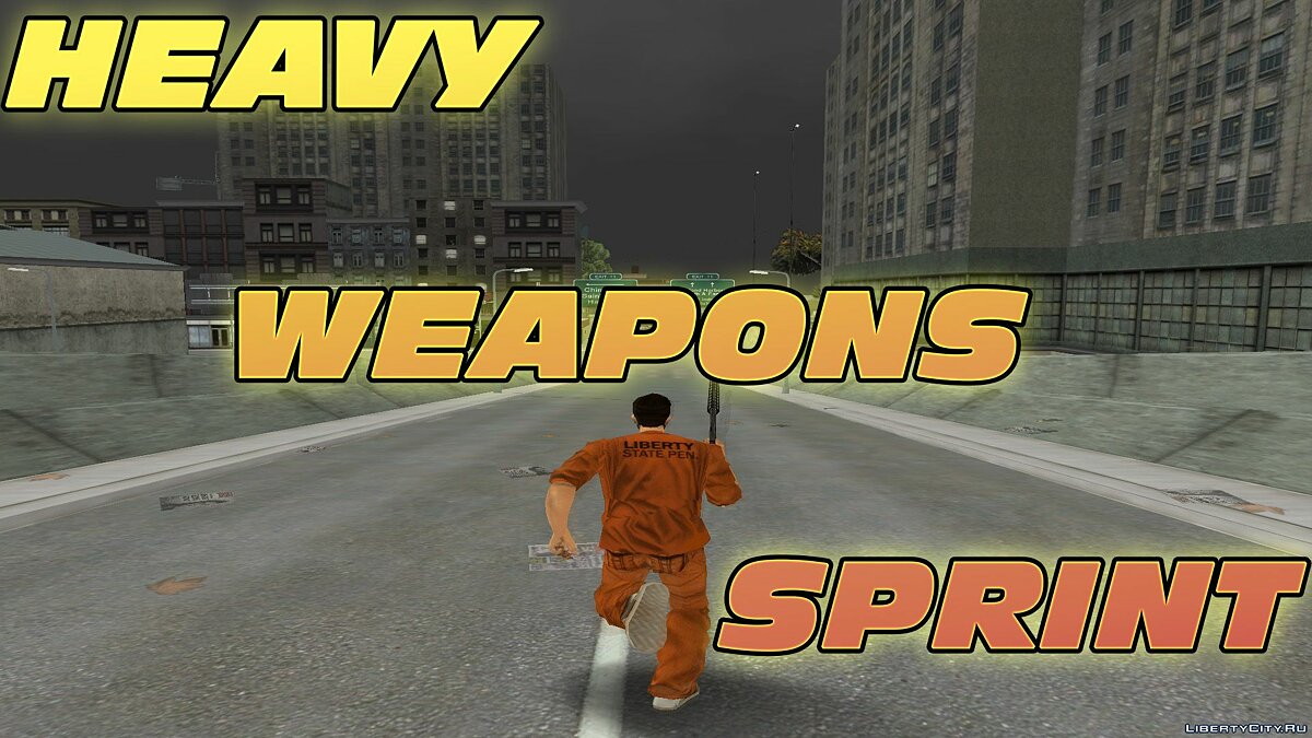 Heavy Weapons Sprint for GTA 3 - Картинка #1