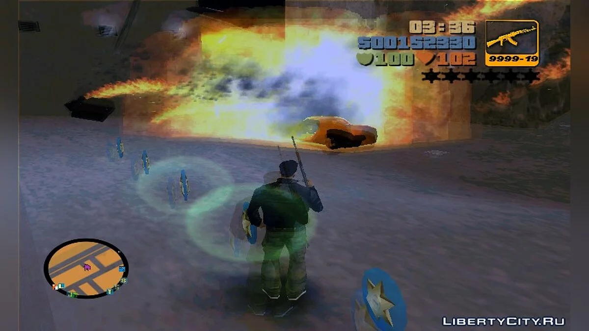 Эффекты взрыва Cleo / GTA 3
