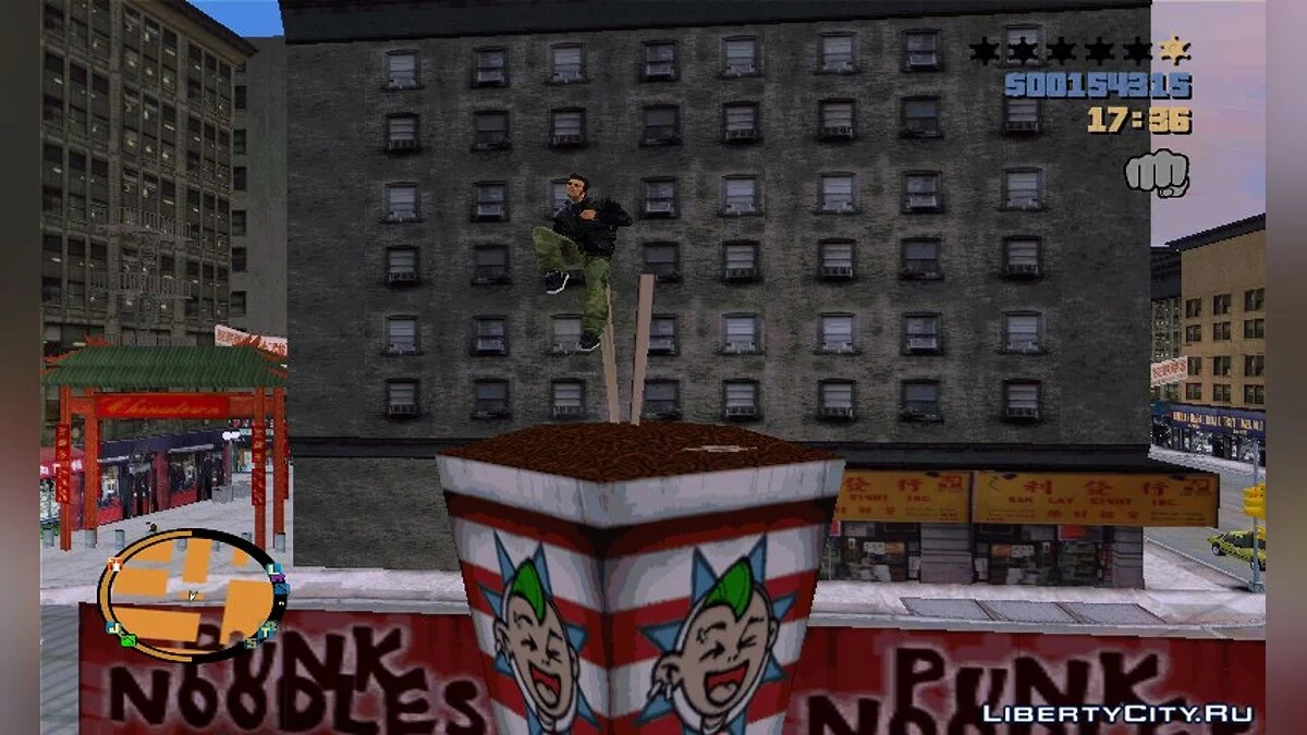 Matrix jump / GTA 3