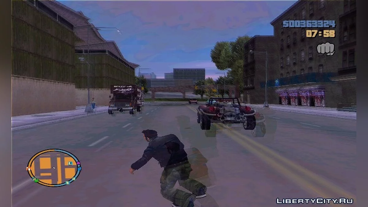 Анимированное выпрыгивание / GTA 3