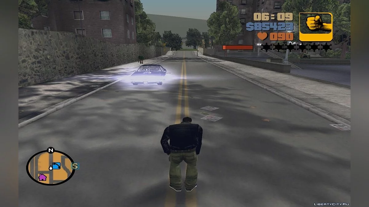 Индикатор энергии и усталости / GTA 3