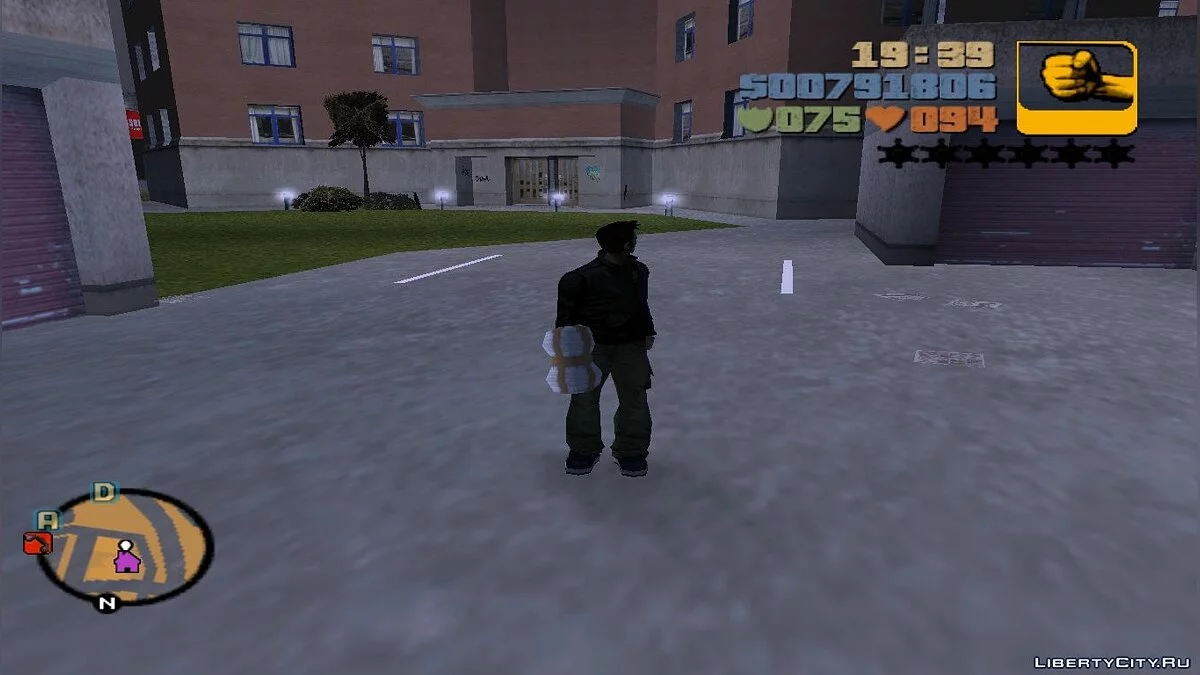 Брать в руки объекты / GTA 3