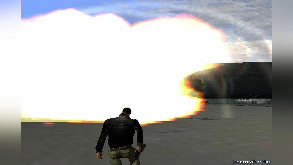 Уничтожить airtrain / GTA 3