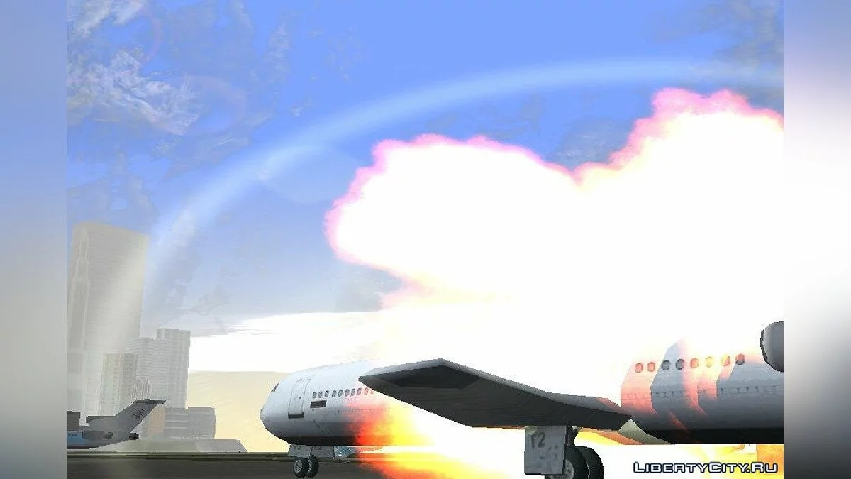 Уничтожить airtrain / GTA 3