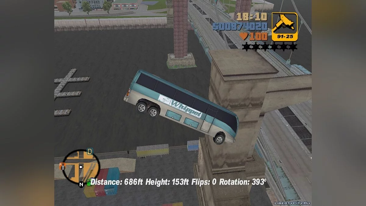 Heli fly / GTA 3