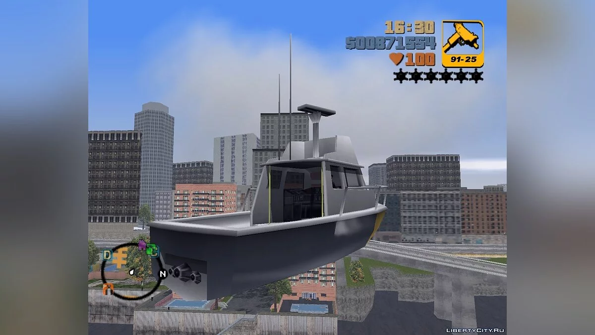 Heli fly / GTA 3