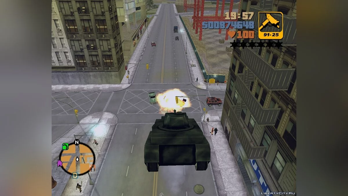 Heli fly / GTA 3