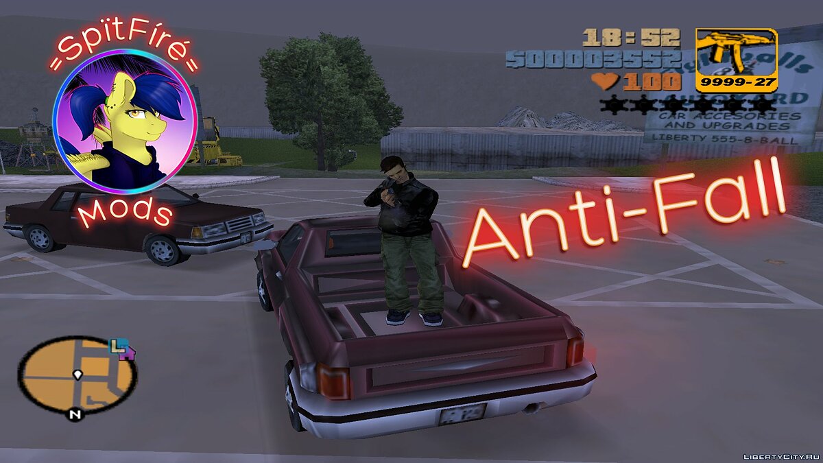 Скачать Anti-Fall для GTA 3