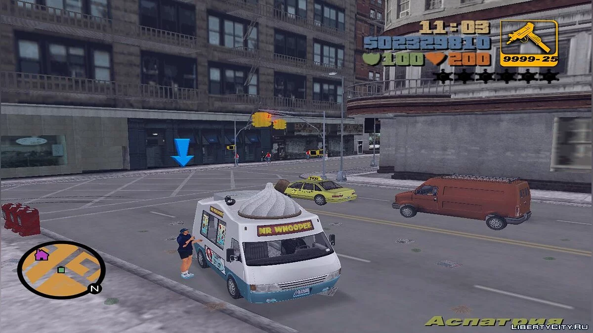 Профессия мороженщика / GTA 3