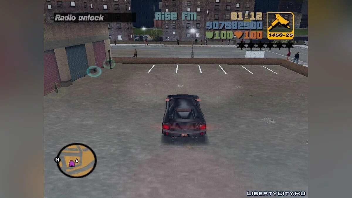 Radio Control - настройка радиостанции / GTA 3