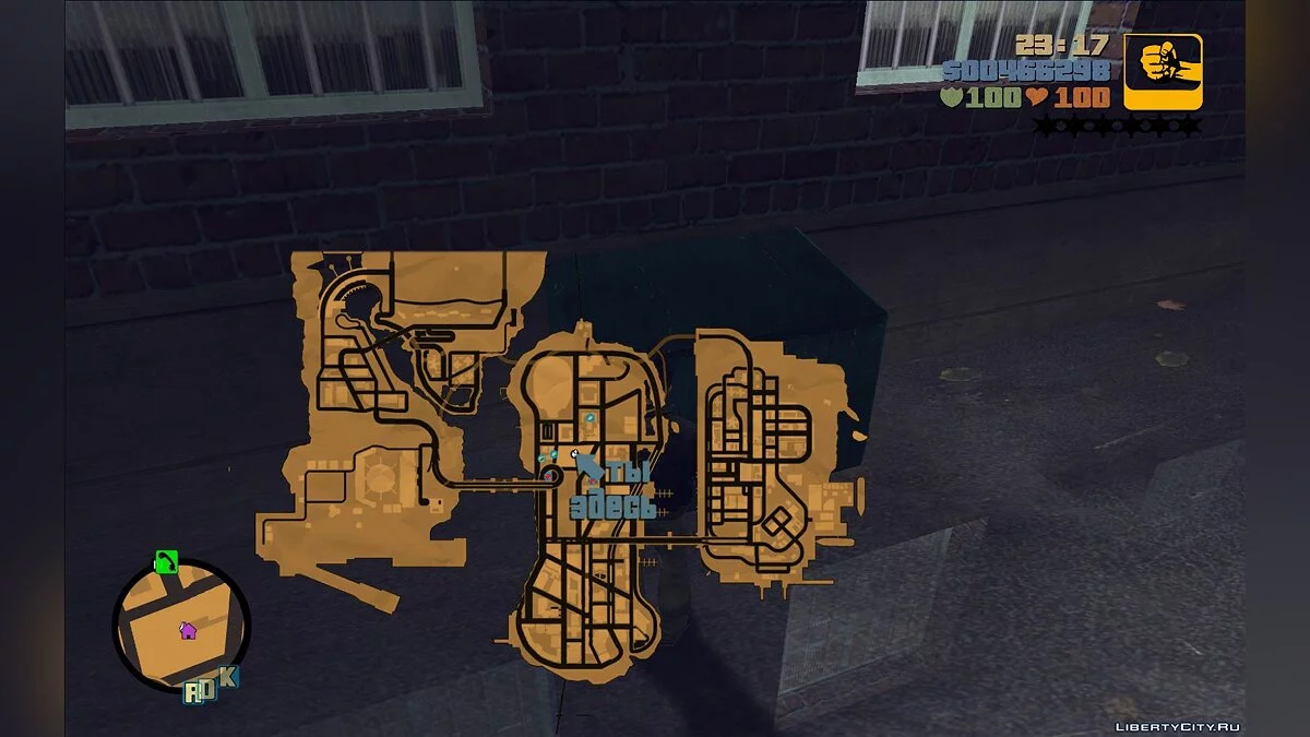 Уникальная Карта в игре / GTA 3