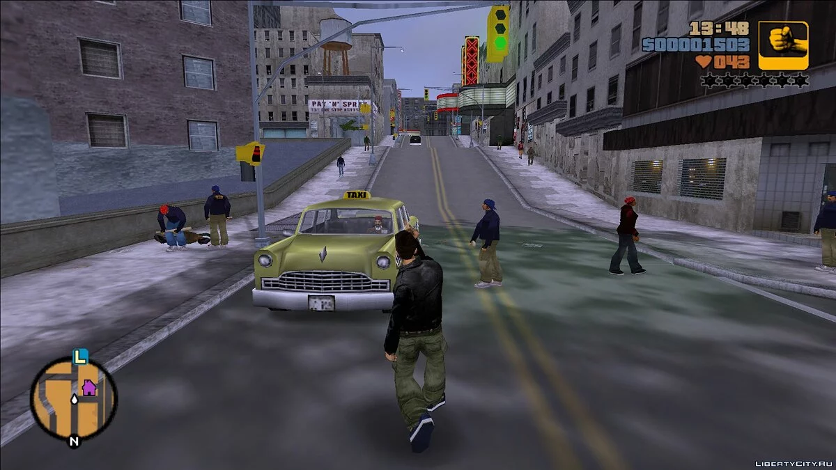 Big traffic / GTA 3