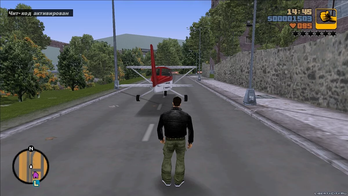 Чит-код на самолёт Додо / GTA 3