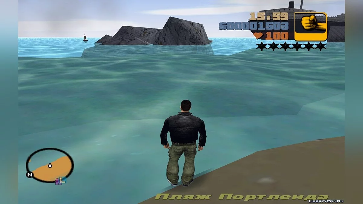Прозрачная вода / GTA 3