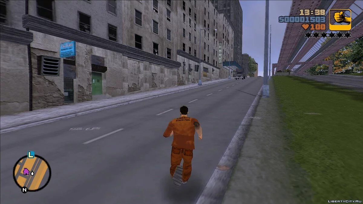 Тюремная одежда / GTA 3