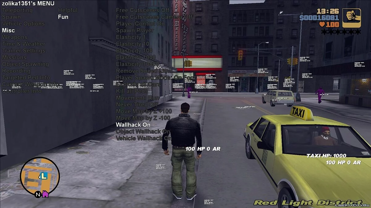 Zolika1351's III Trainer/Mod Menu / GTA 3