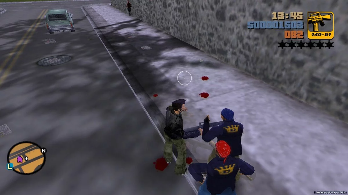 Быстрая очистка от трупов / GTA 3