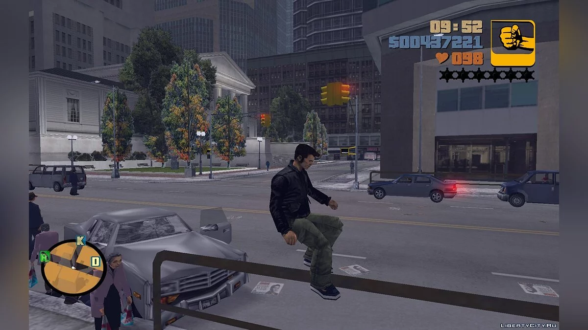 Анти-застревание / GTA 3