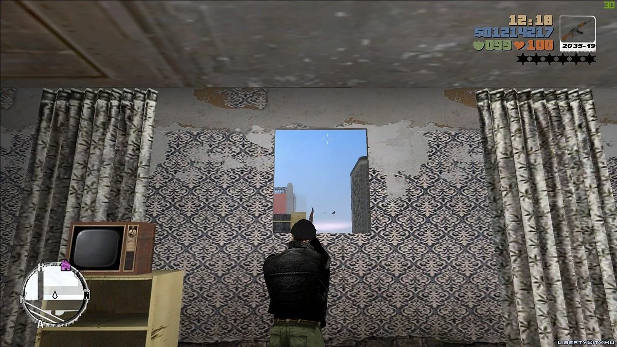Стрельба из Приседа / GTA 3