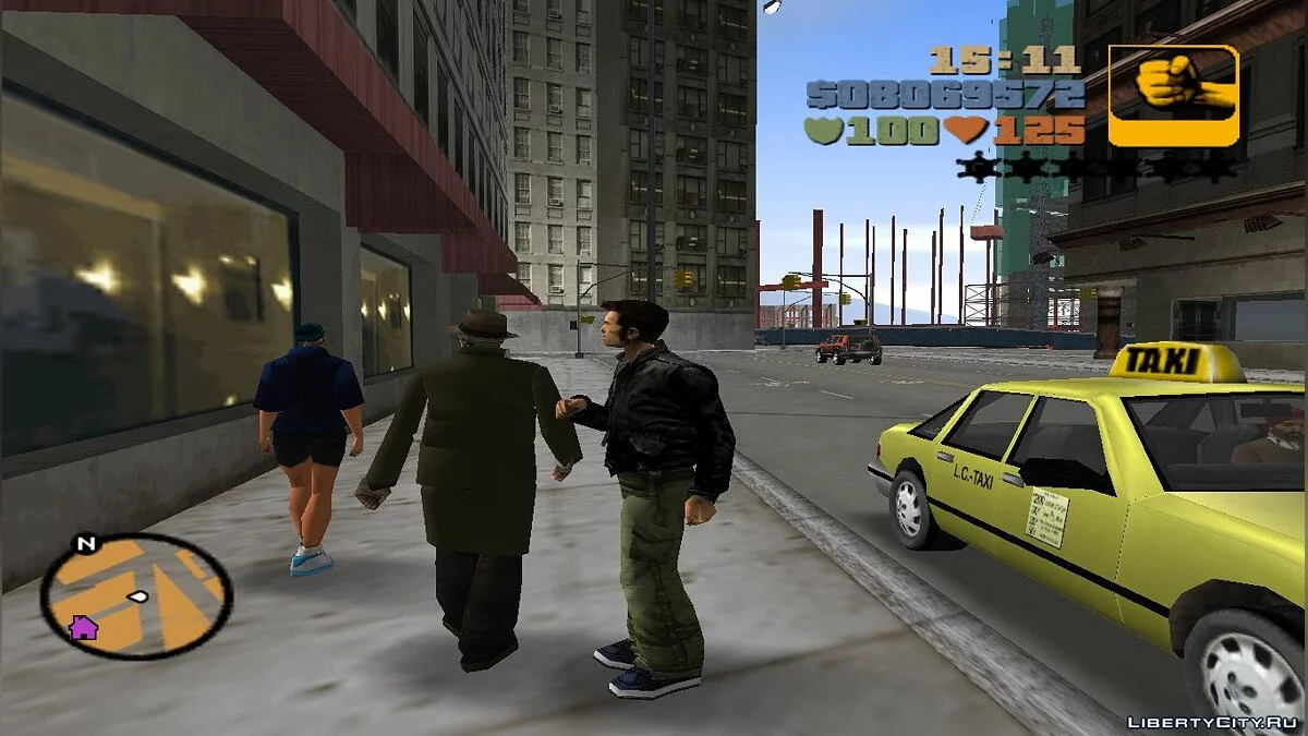 Говорящая анимация для Клод / GTA 3