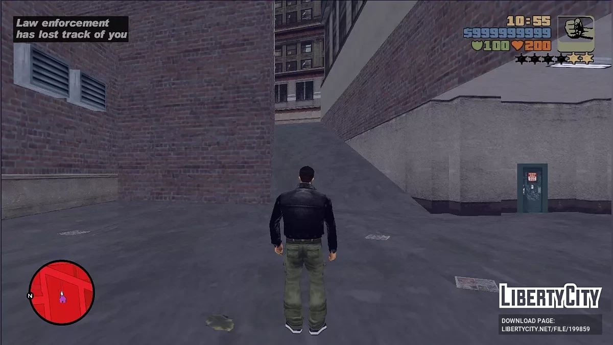 Система сокрытия уровня разыскиваемости (III) / GTA 3