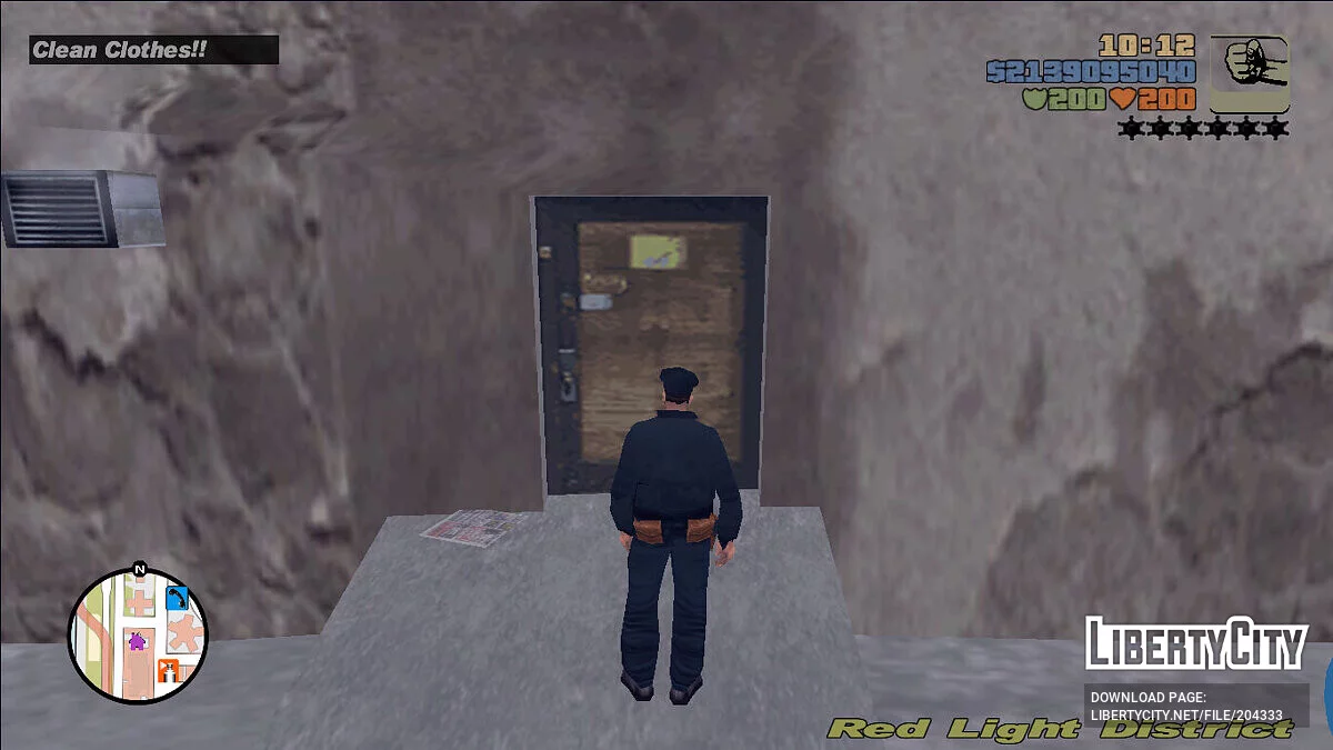 Возможность переодеться / GTA 3