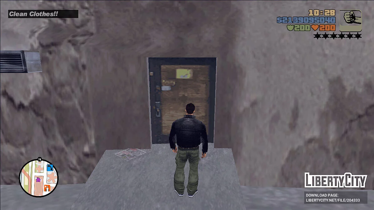 Возможность переодеться / GTA 3