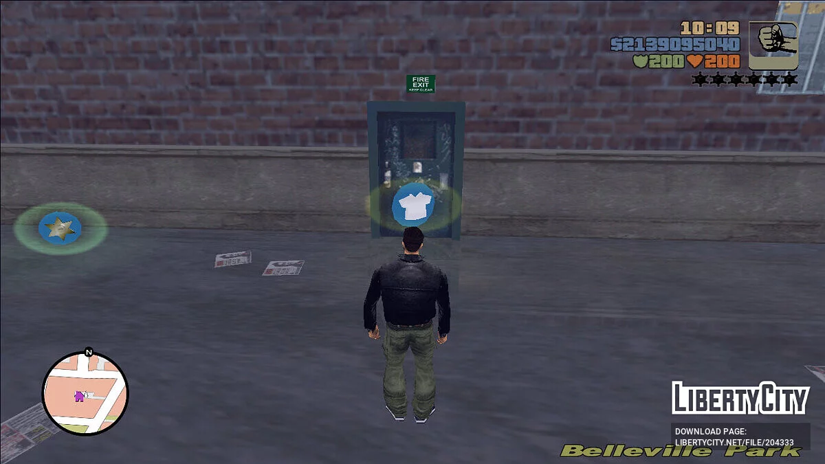 Возможность переодеться / GTA 3