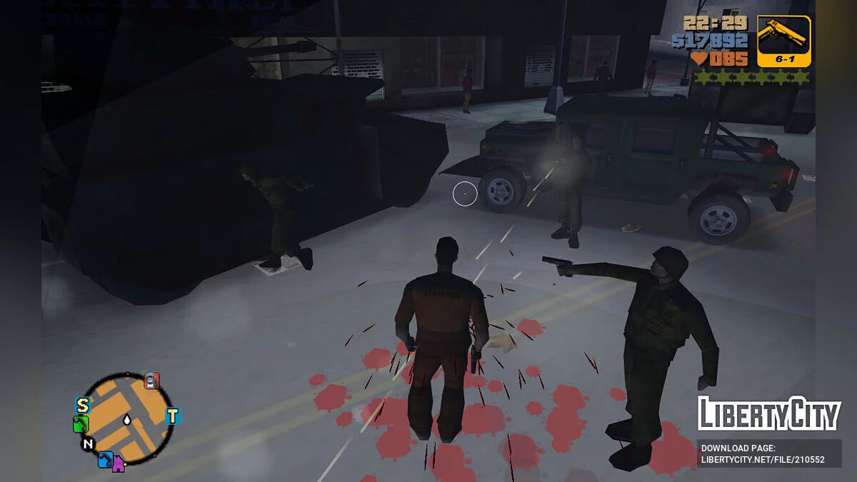 LCPD Rebalance v1 - Изменение системы розыска / GTA 3