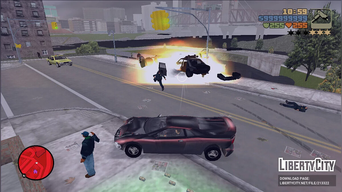 Manual Driveby (III) / GTA 3