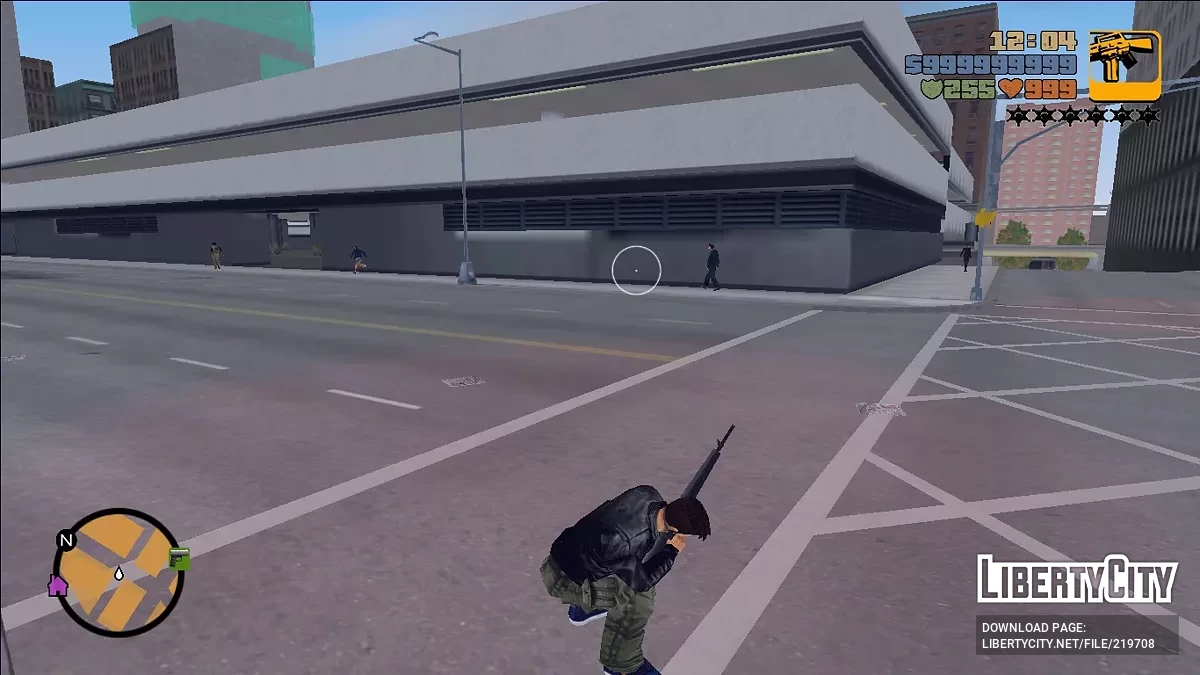 Возможность присесть / GTA 3