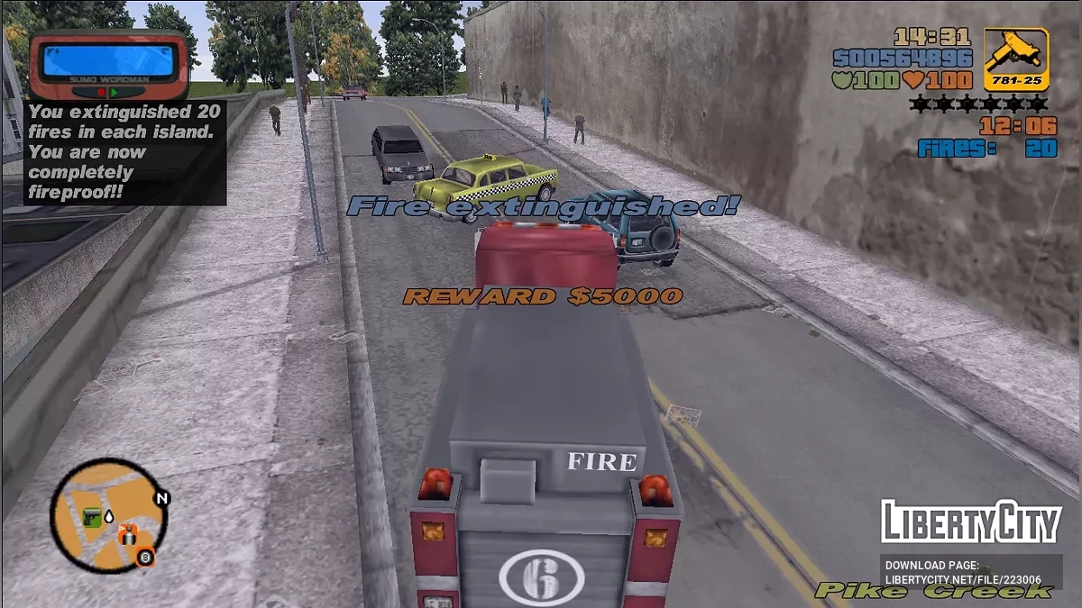 Награды за 100% Прохождение / GTA 3