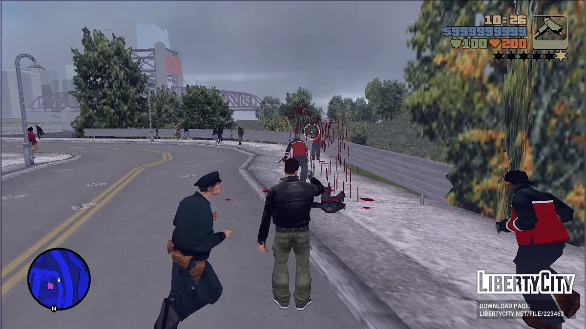 Хэдшоты с любого оружия (III) / GTA 3