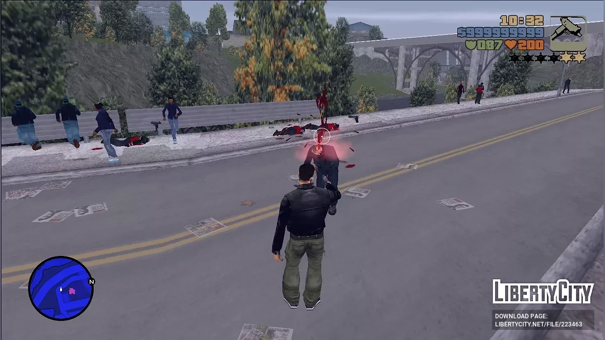 Хэдшоты с любого оружия (III) / GTA 3